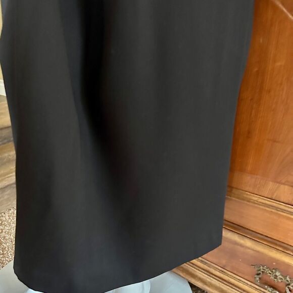Black Maxi Skirt High Waist Button Front Wrap Skirt Size 12 • NEW WITH TAGS • - Picture 6 of 11
